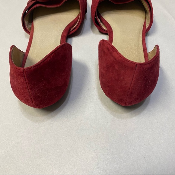 Eileen Fisher Womens Fuller Suede d'Orsay Flats Size 8 Designer Feminine Classic - Picture 7 of 12